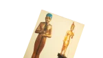 Ancient Egyptian Statues Postcard - Image 2