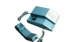 Blue Corded Push-Button Telephone - Image 6