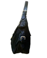 Y2K Just Cavalli Leather Shoulder Bag - Image 6