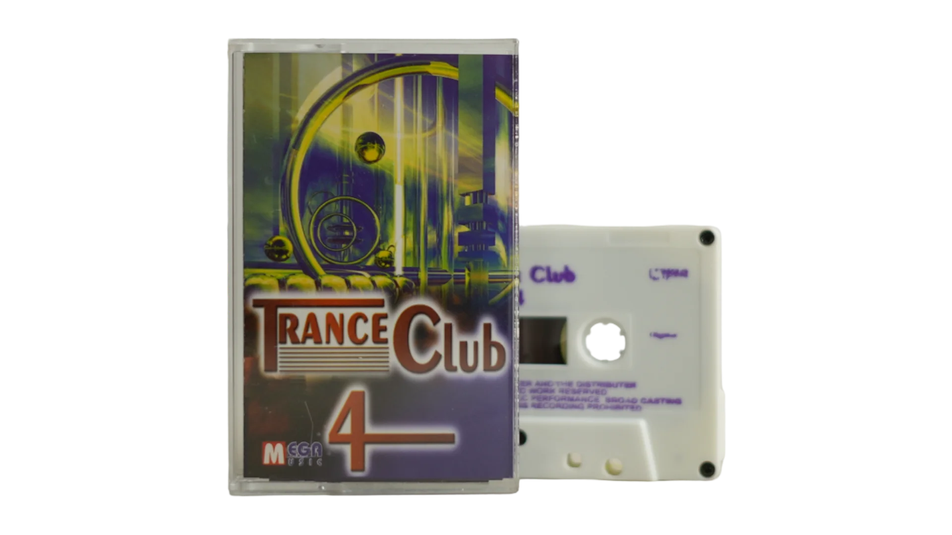 40 Aug1DSC04760 Various Artists - Trance Club 4 Cassette Tape - Image 1