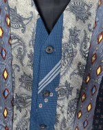 Retied Upcycled Neckties Vest - Image 4