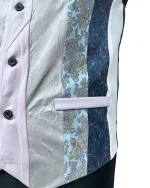 Retied Upcycled Necktie Vest - Image 2