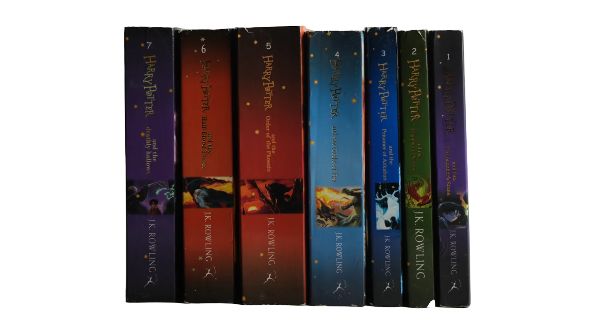 46 Aug1DSC04793 Harry Potter Complete 7-Book Collection by J.K. Rowling - Image 1