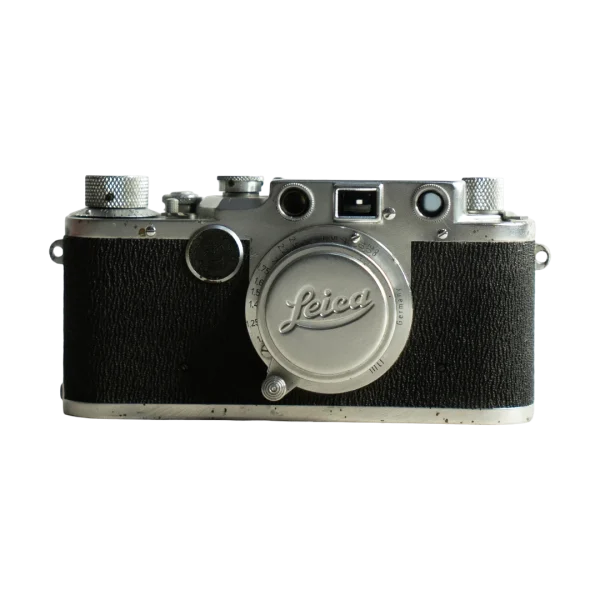 1947 Leica IIIc 35mm Rangefinder Camera with Leitz Elmar 5cm f/3.5 Lens