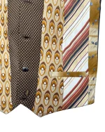 Retied Unisex Upcycled Neckties Vest - Image 2