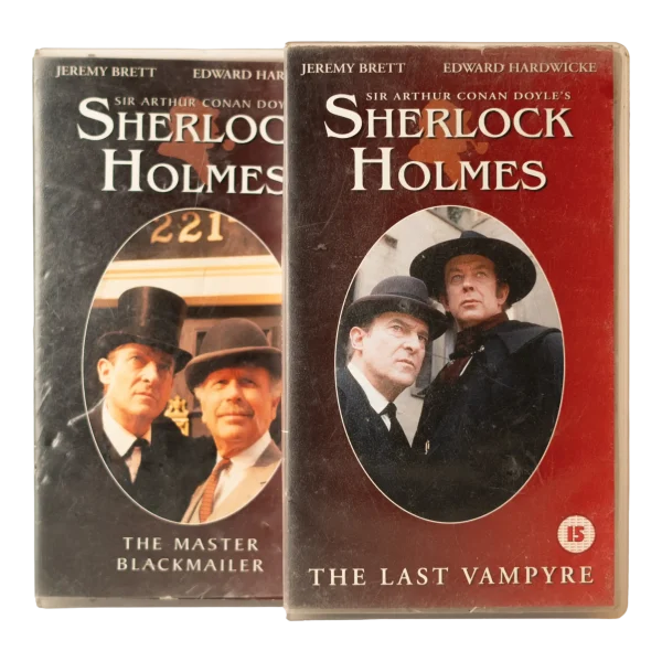Sherlock Holmes The Master Blackmailer / The Last Vampyre VHS
