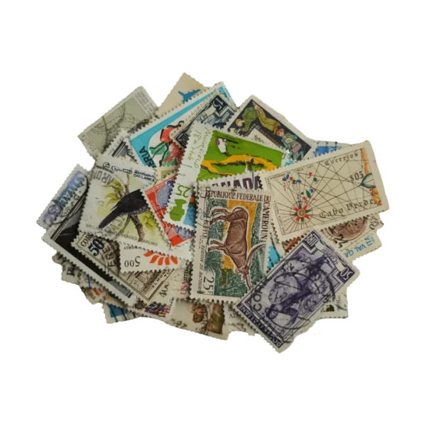 50 Postage Stamp Collection