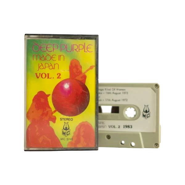 Deep Purple - Made in Japan Vol. 2 Audio Cassette Tape