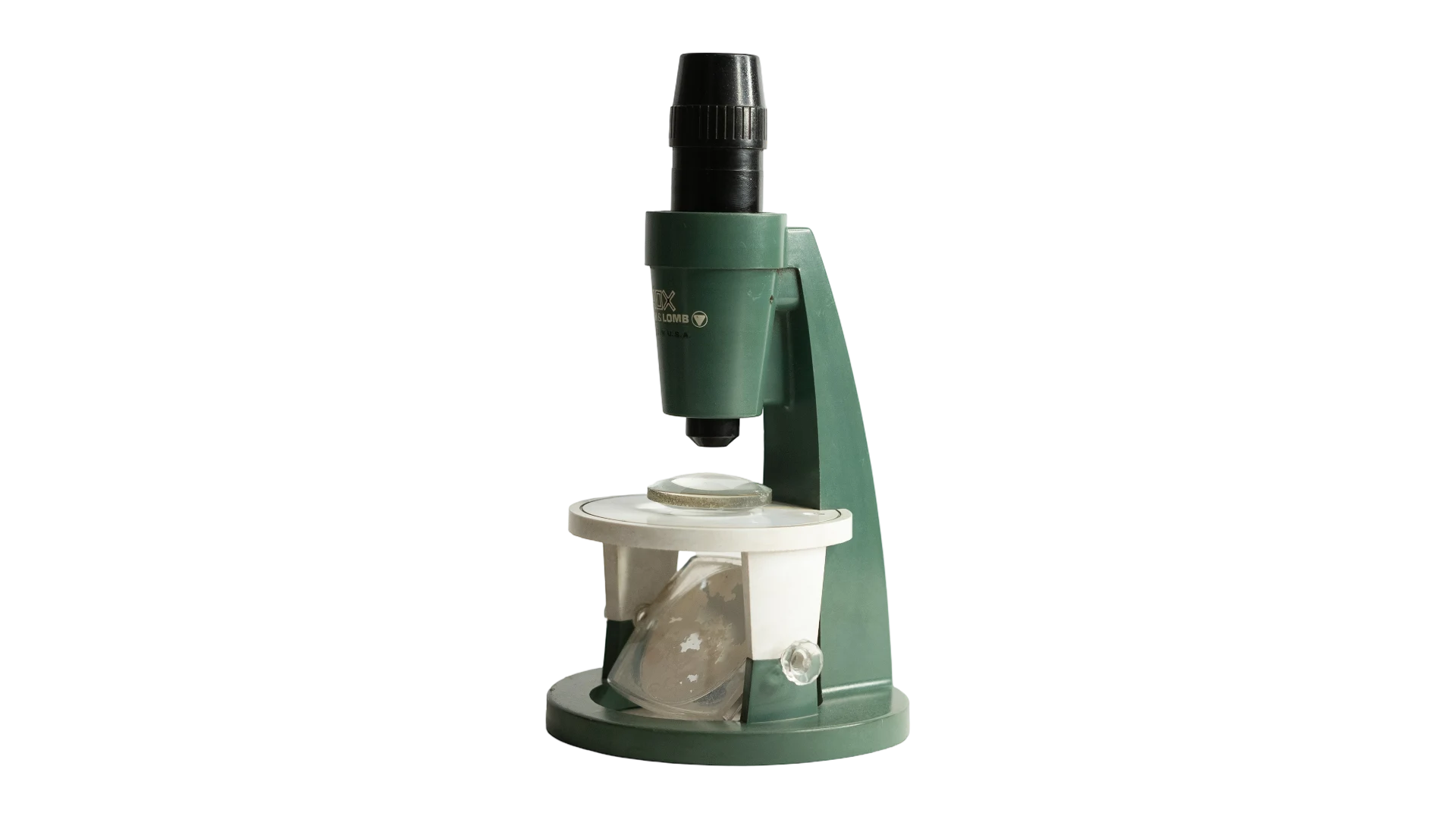 5 DSC08564 Green Bausch & Lomb Microscope - Image 1