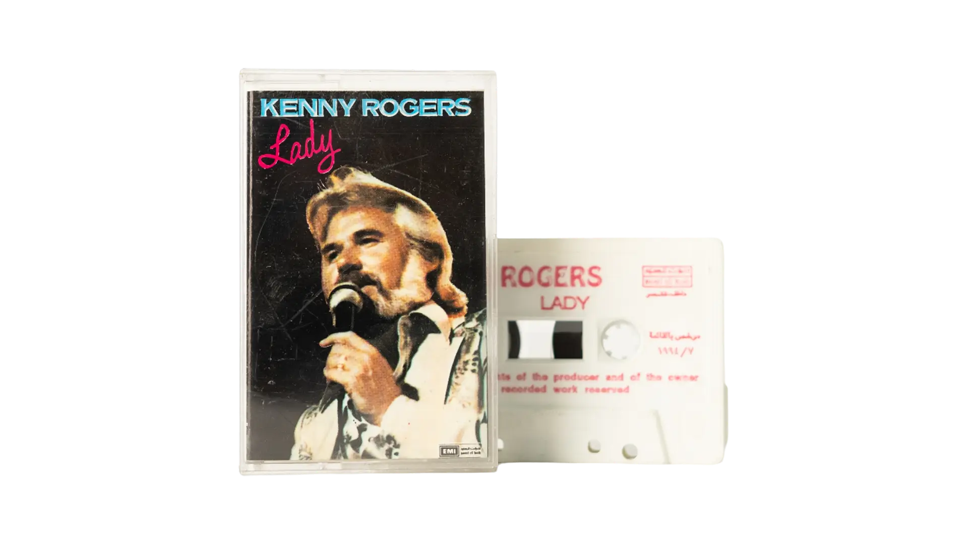 500 DSC09490 Kenny Rogers Lady Cassette Tape - Image 1