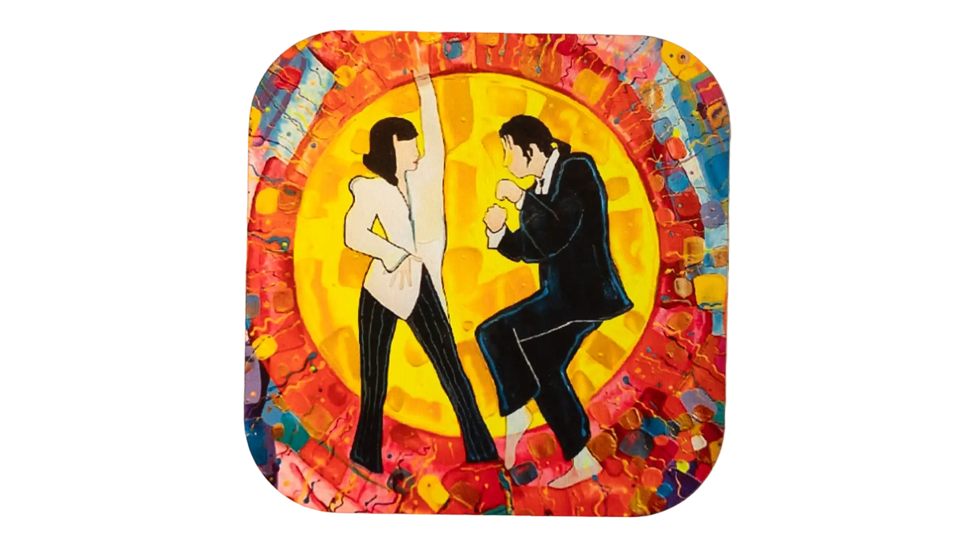 520 DSC09510 Pulp Fiction Coaster - Image 1