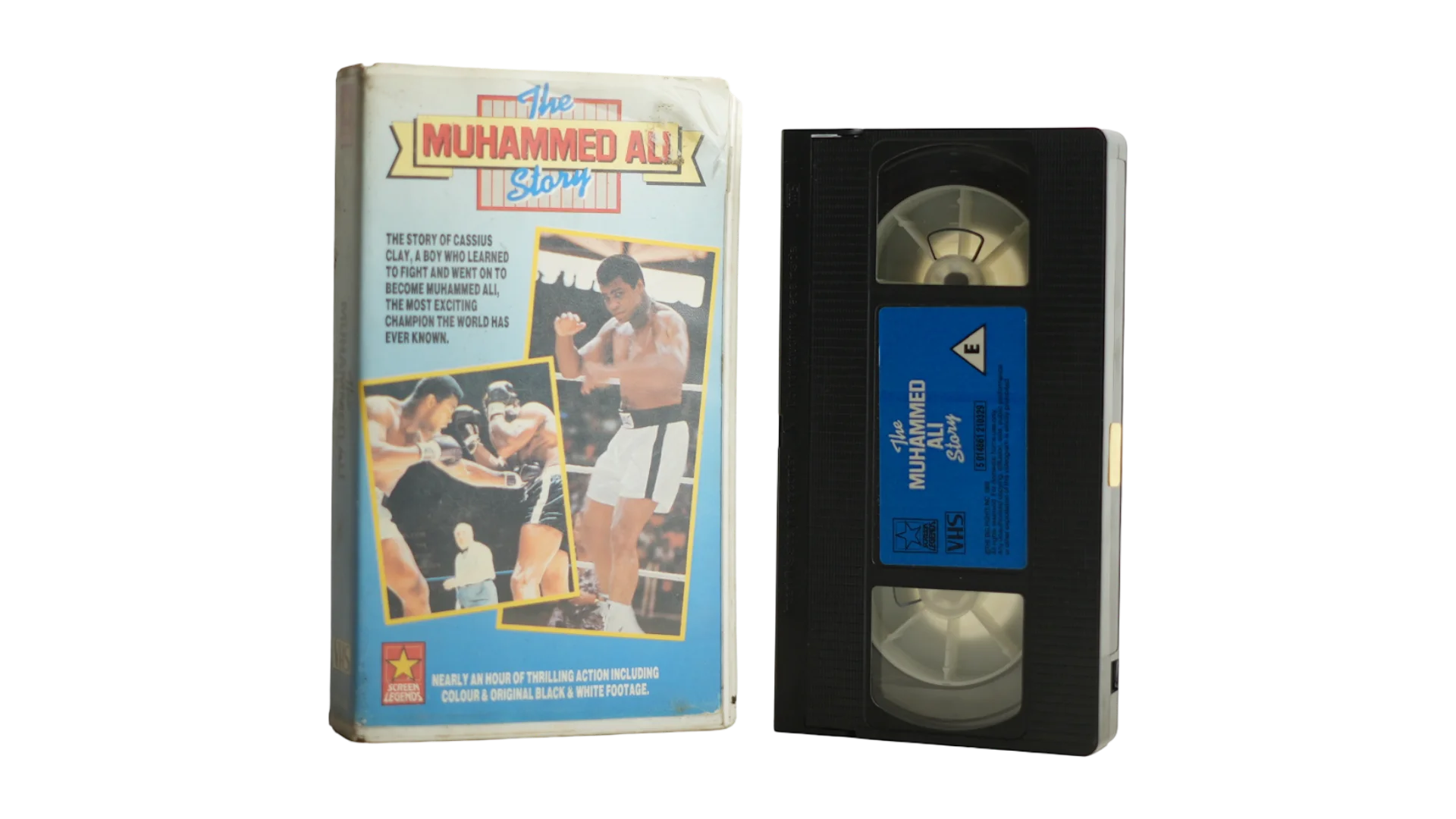 6 Aug1DSC04491 The Muhammad Ali Story VHS - Image 1