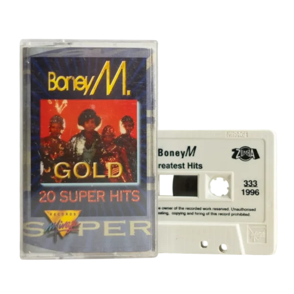 Boney M. Gold 20 Super Hits Cassette Tape