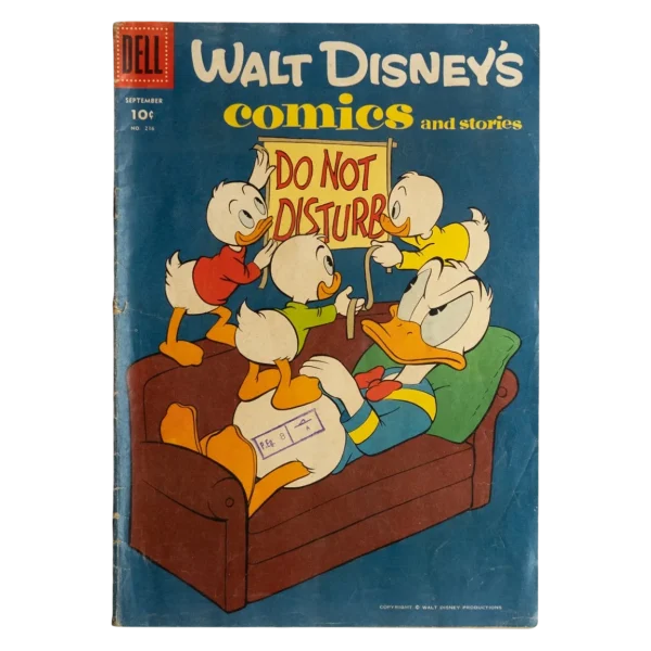 Walt Disney's Comics and Stories Do Not Disturb Dell Comic