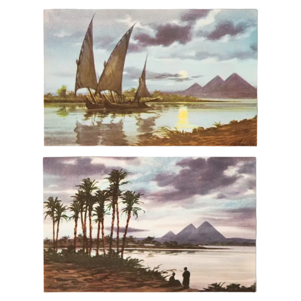 80s Postcards Egypt