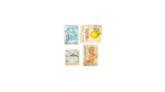 Lot of 4 Tunisian Stamps - Image 3