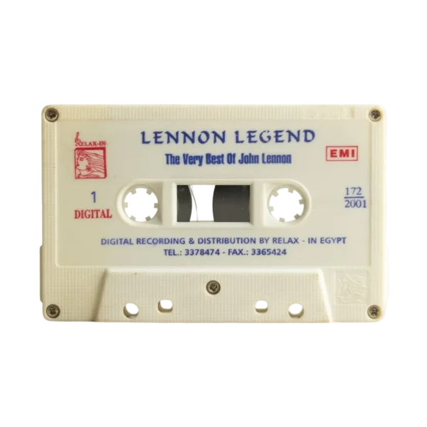 The Very Best Of John Lennon Cassette Tape