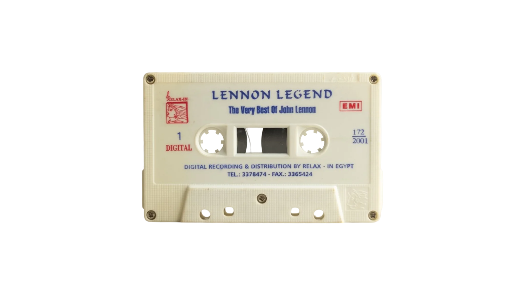 78 DSC02178 78 The Very Best Of John Lennon Cassette Tape - Image 1