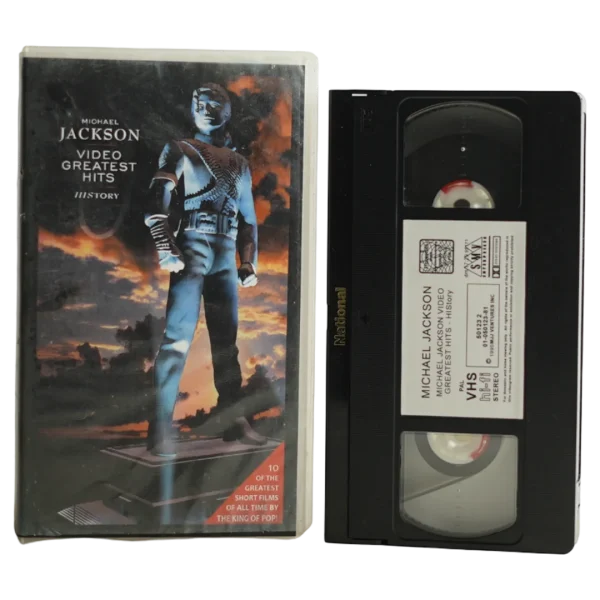 Michael Jackson Video Greatest Hits HIStory VHS 1995