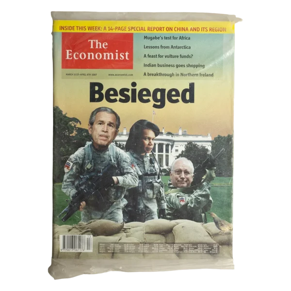 Besieged Bush The Economist Magazine 2007