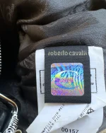 Y2K Just Cavalli Leather Shoulder Bag - Image 3