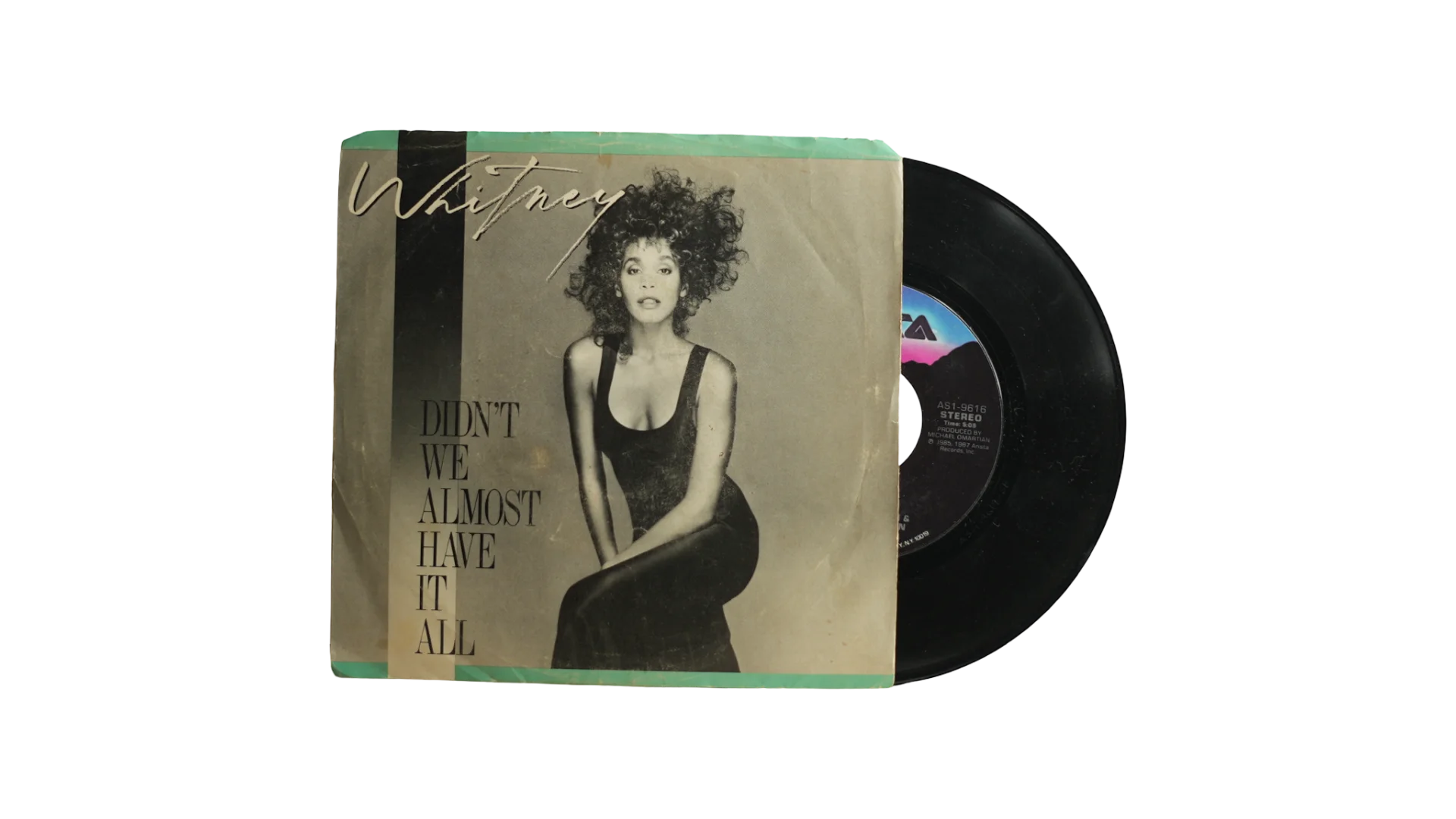 9 Aug1DSC04516 Whitney Houston - Didn't We Almost Have It All Vinyl - Image 1