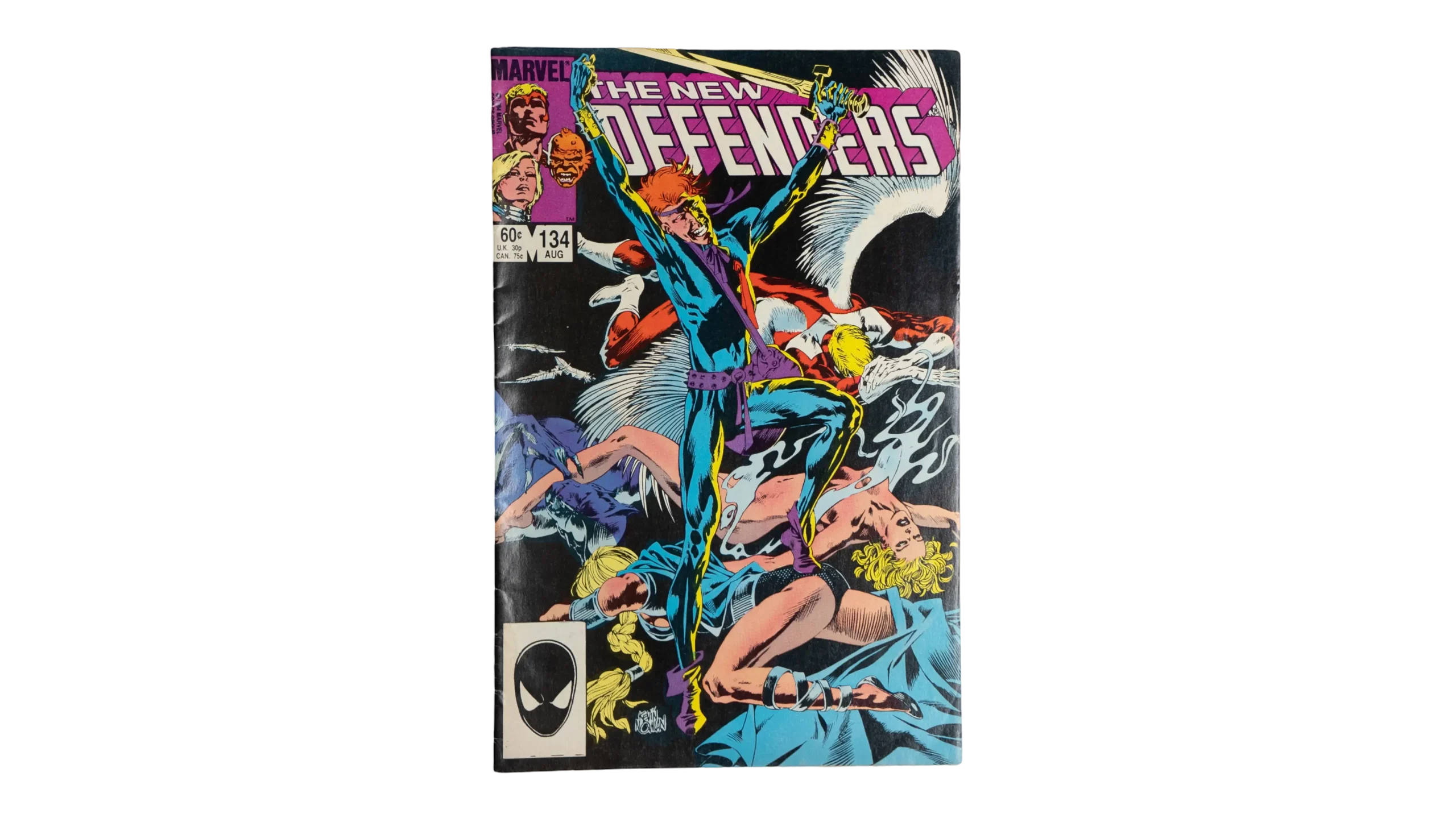 DSC05810 1984 The New Defenders #134 Marvel Comic - Image 1