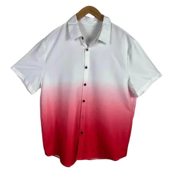 Gradient Two-Tone Shirt