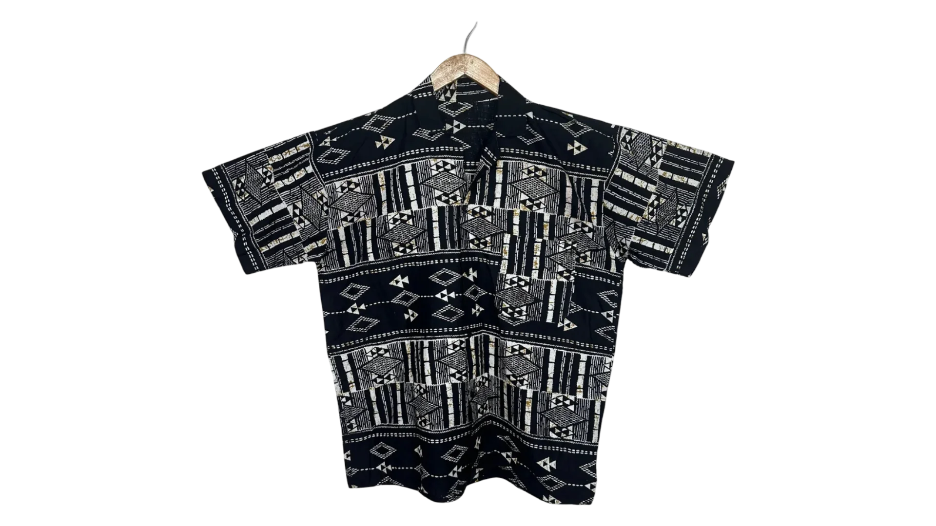 FNK176 Tribal Print Shirt - Image 1