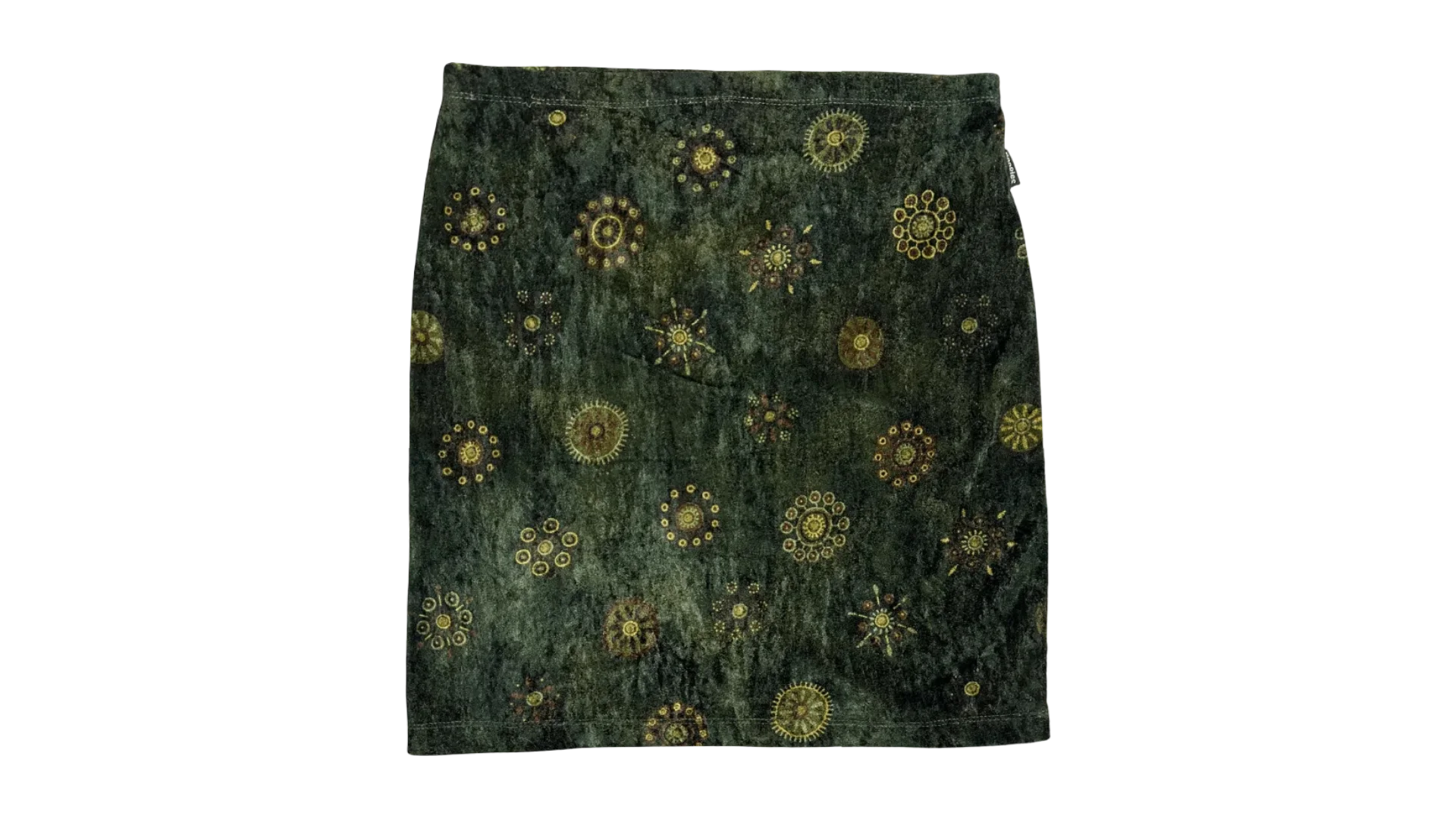 FNK183 Noppies Nature Velvet Sunburst Knee-Length Skirt - Image 1