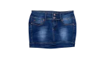 Y2K Monday Premium Denim Mini Skirt