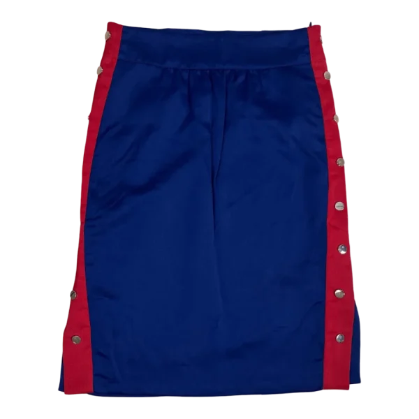 Y2K Baum und Pferdgarten Side Snap Button Midi Skirt