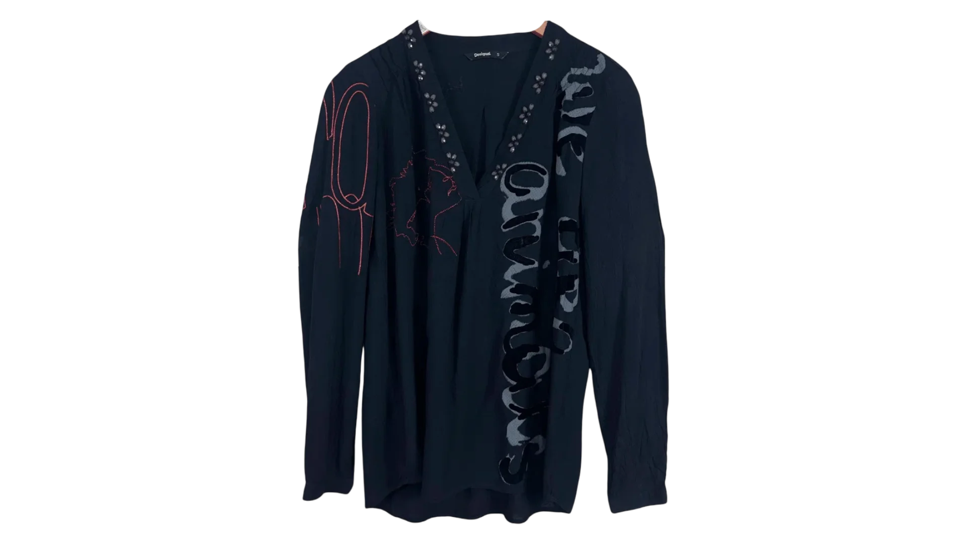 FNK209 Desigual Long Sleeve Blouse - Image 1