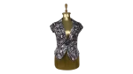 Nominal One-Button Fitted Blouse