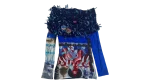 Y2K Save The Queen Mixed Print Off-Shoulder Statement Top