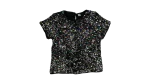 Tu Multicolor Sequinned Top