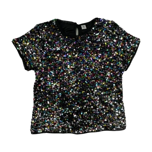 Tu Multicolor Sequinned Top
