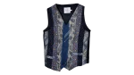 Retied Upcycled Neckties Vest