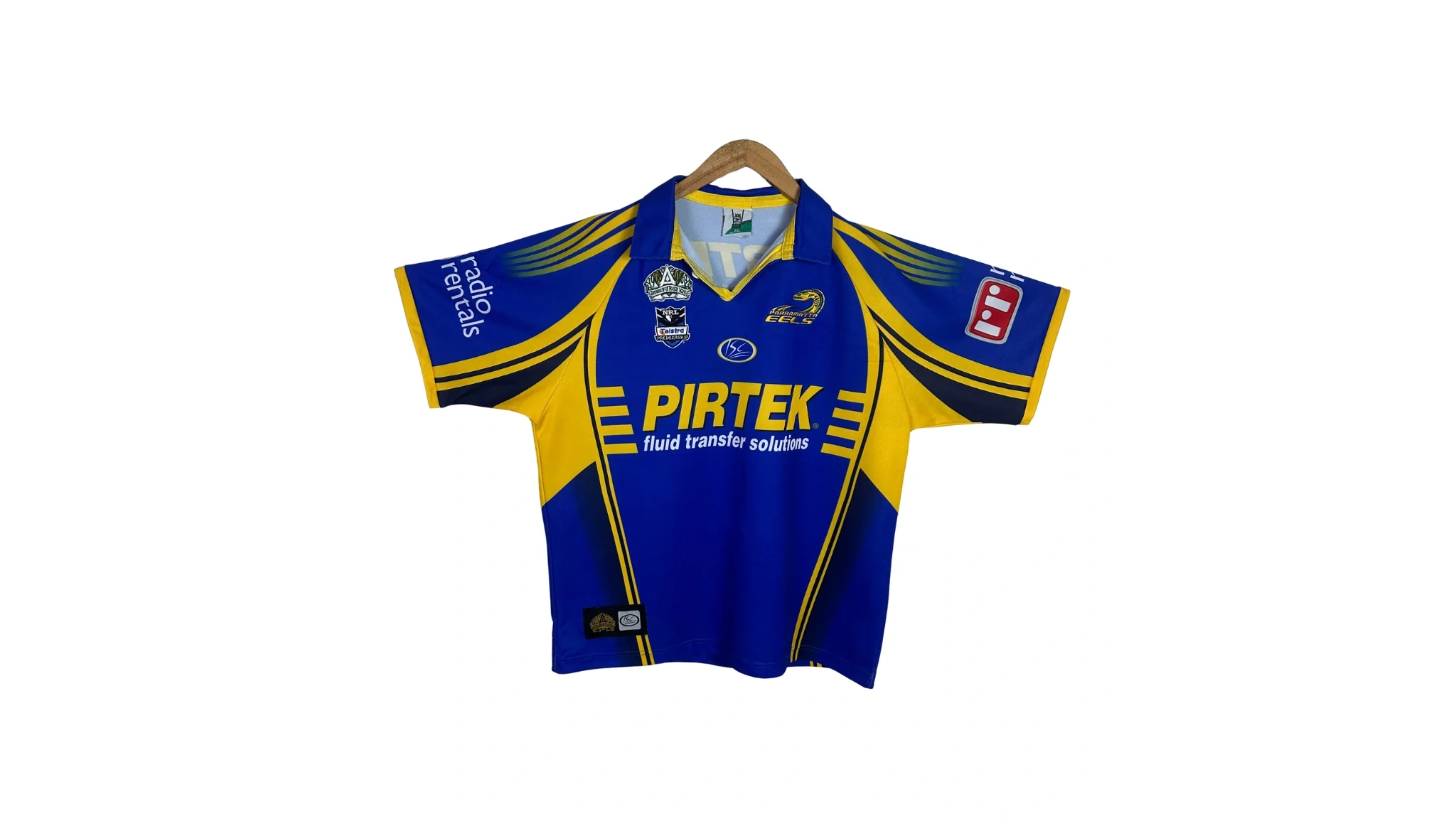 testfnk 2008 Parramatta Eels ISC Centenary Home Rugby Jersey - Image 1