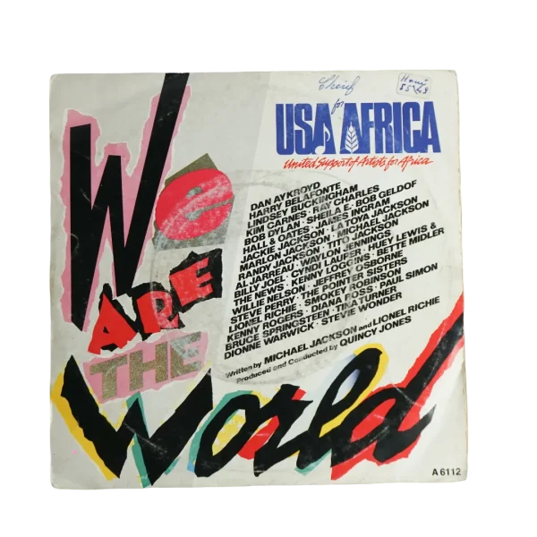 USA for Africa - We Are the World Vinyl