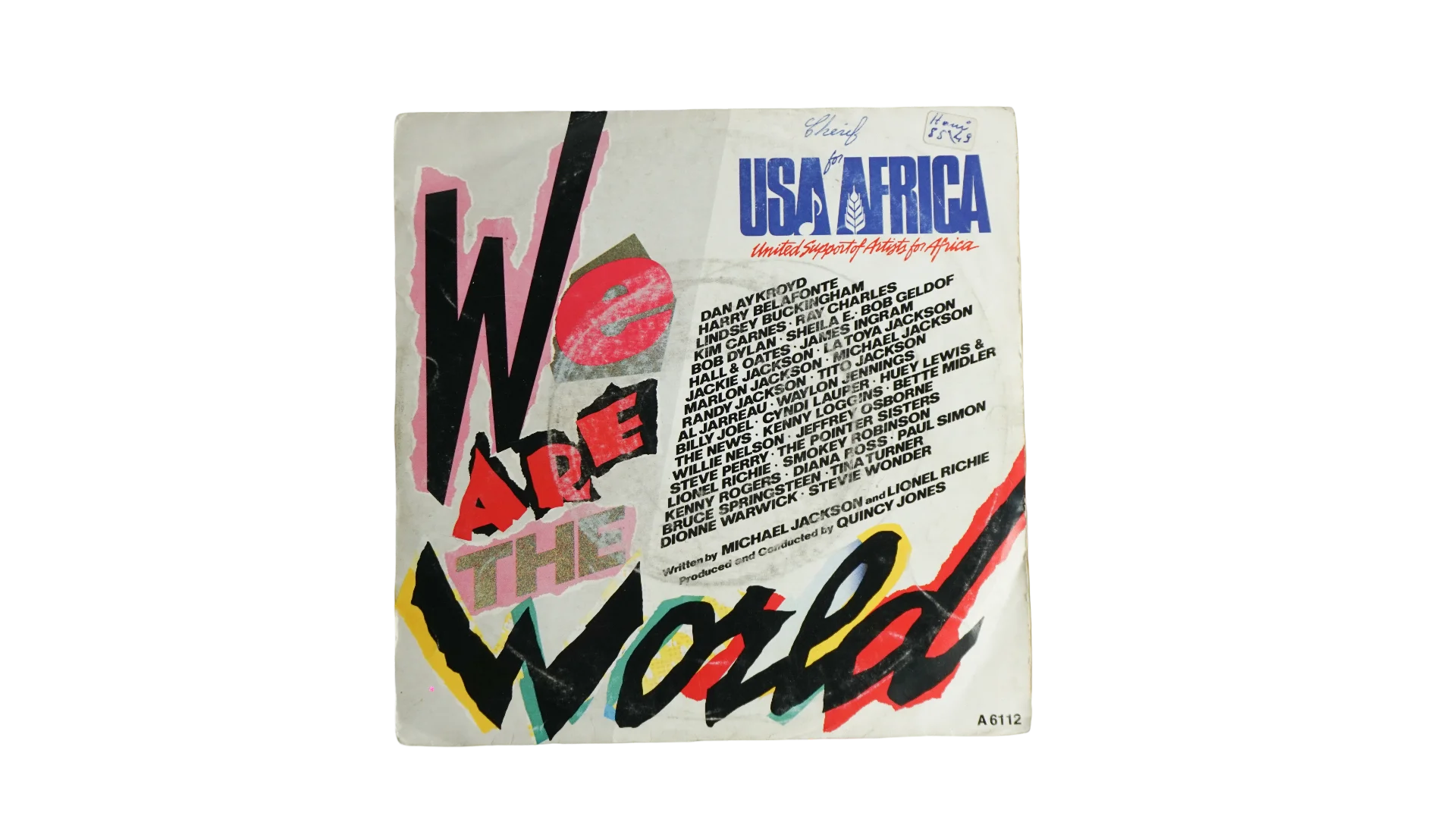 1 DSC03816 1 USA for Africa - We Are the World Vinyl - Image 1