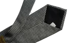 Valentino Garavani Black White Circular-Pattern Necktie - Image 7