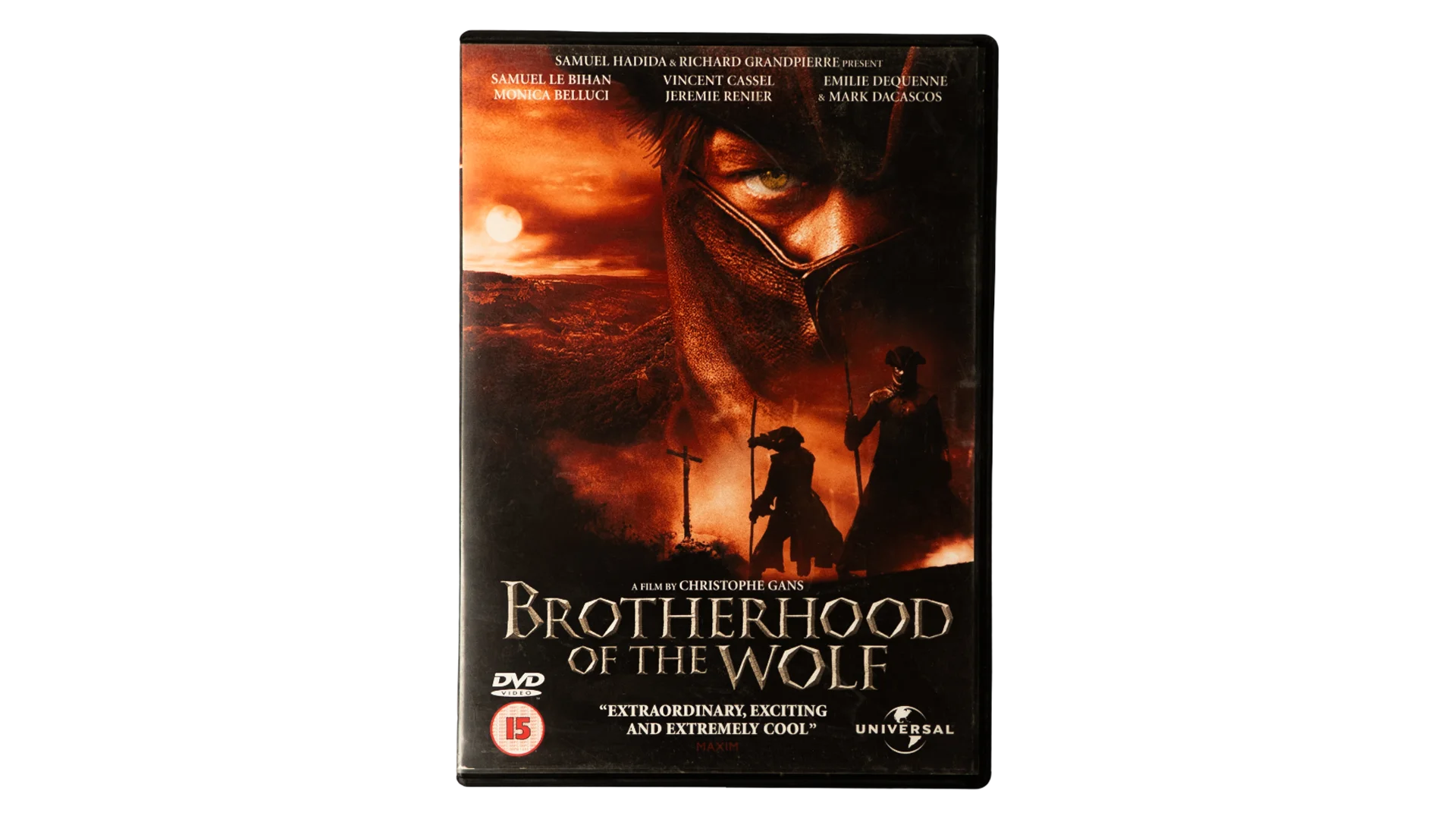 1189 DSC01646 1189 1189 Brotherhood of the Wolf DVD 2001 - Image 1