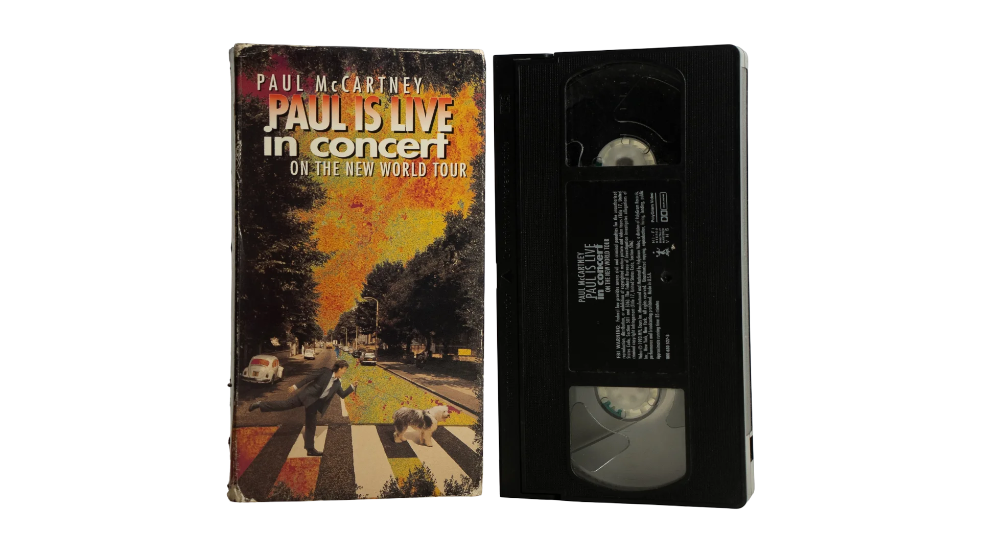121 DSC07216 Paul McCartney - Paul Is Live VHS - Image 1