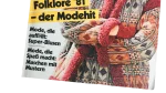 1981 Folklore Fashion - Burda Magazine - Image 3