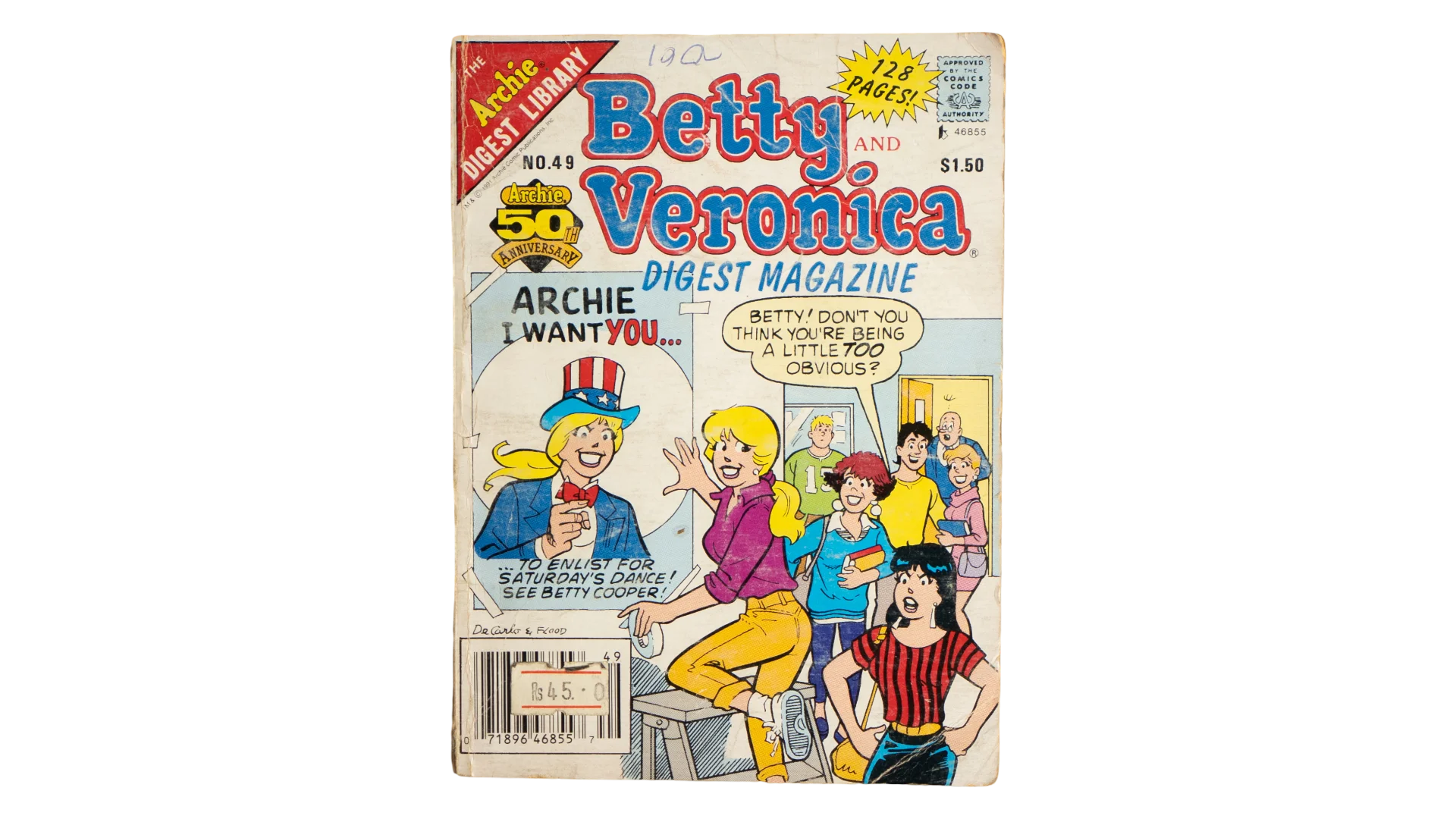 157 DSC07252 1991 Betty and Veronica - Archie Wants You - Image 1