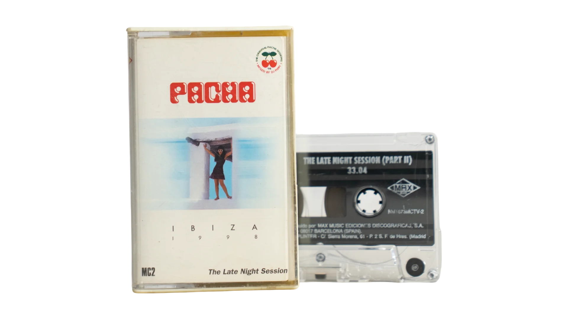 198 DSC09174 198 Various Artists - Pacha Ibiza 1998 - The Late Night Session Cassette Tape - Image 1