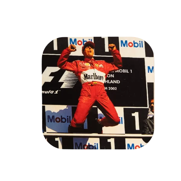 Michael Schumacher 2002 Wooden Coaster