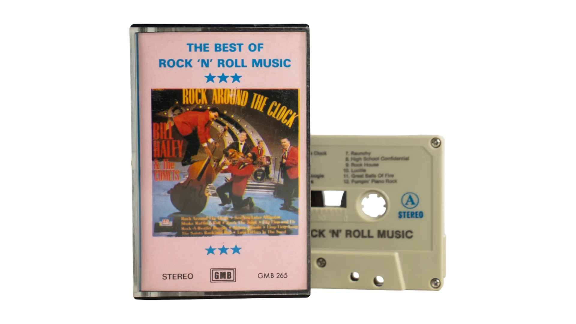 212 DSC09198 212 Various Artists - The Best of Rock n Roll Music Cassette Tape - Image 1