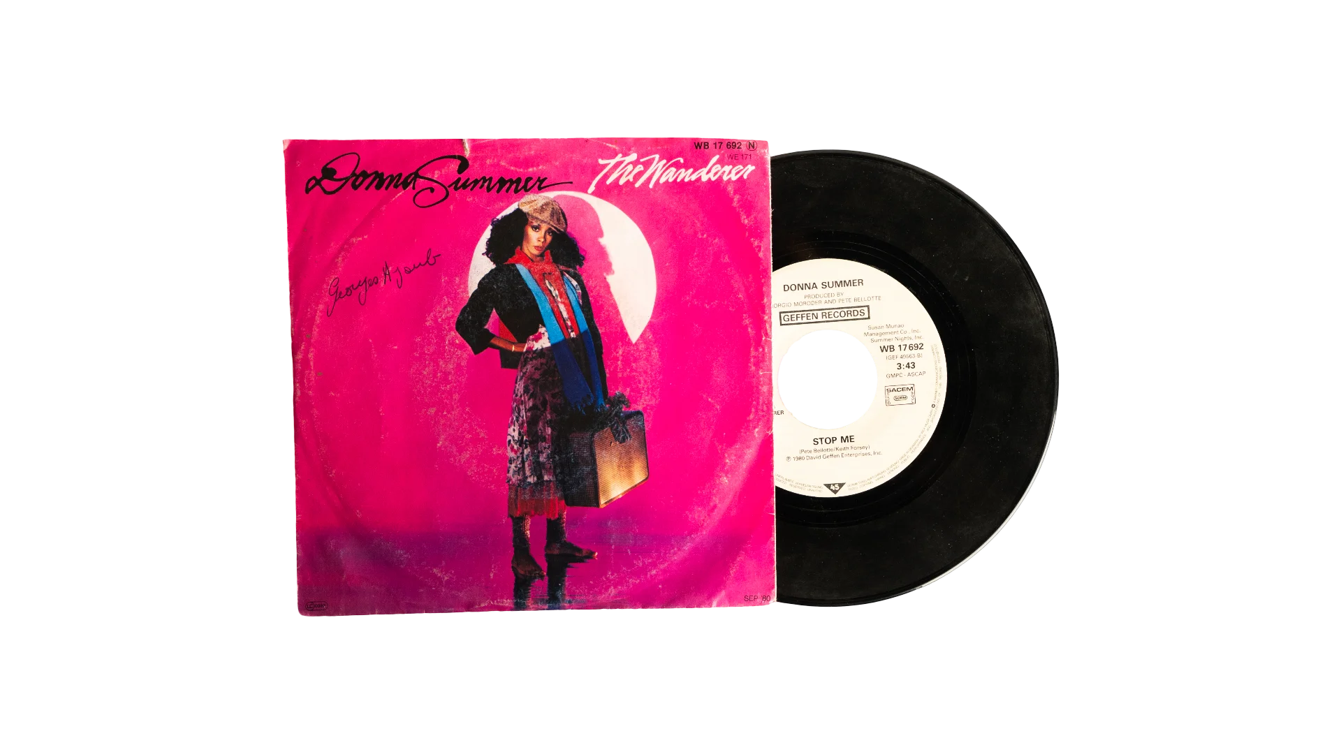 226 DSC08076 226 Donna Summer - The Wanderer Vinyl SP - Image 1